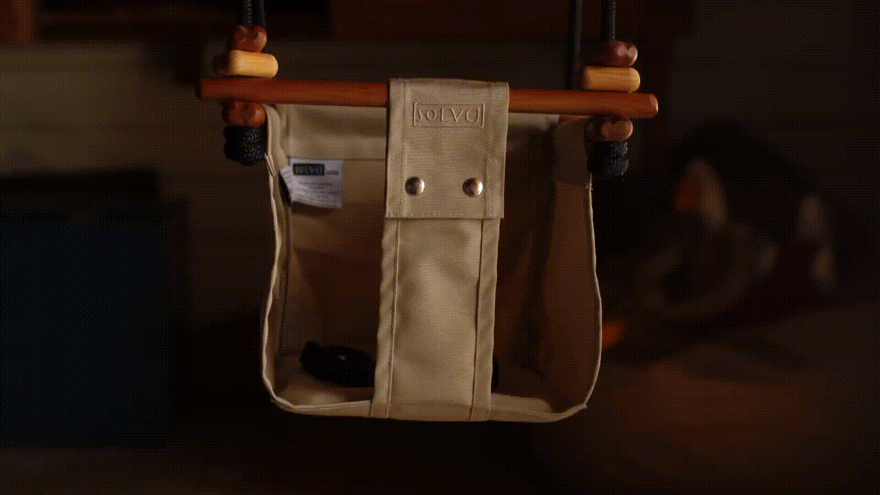SOLVEJ Baby Toddler Swing.