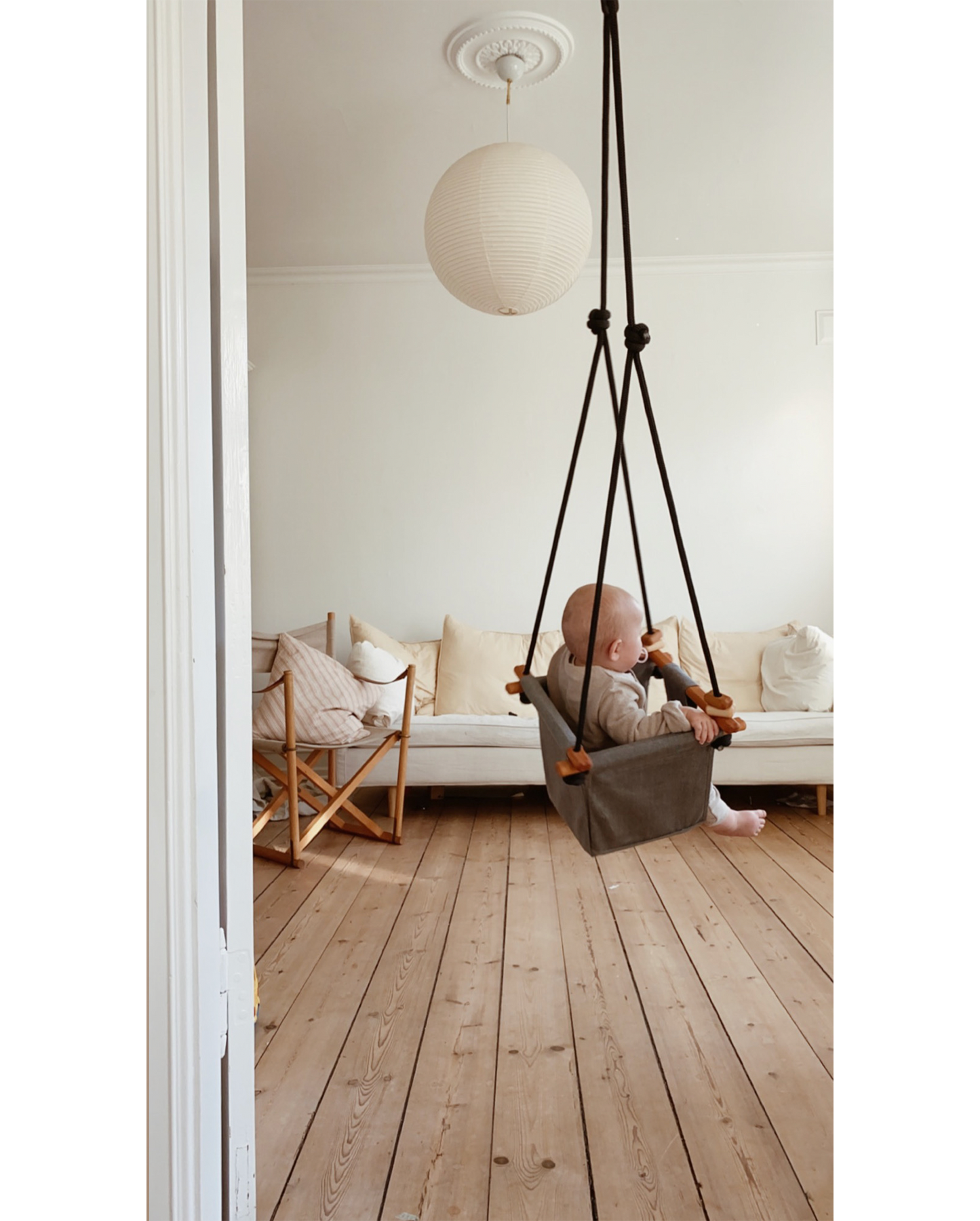 Baby Toddler Swing - Classic Taupe