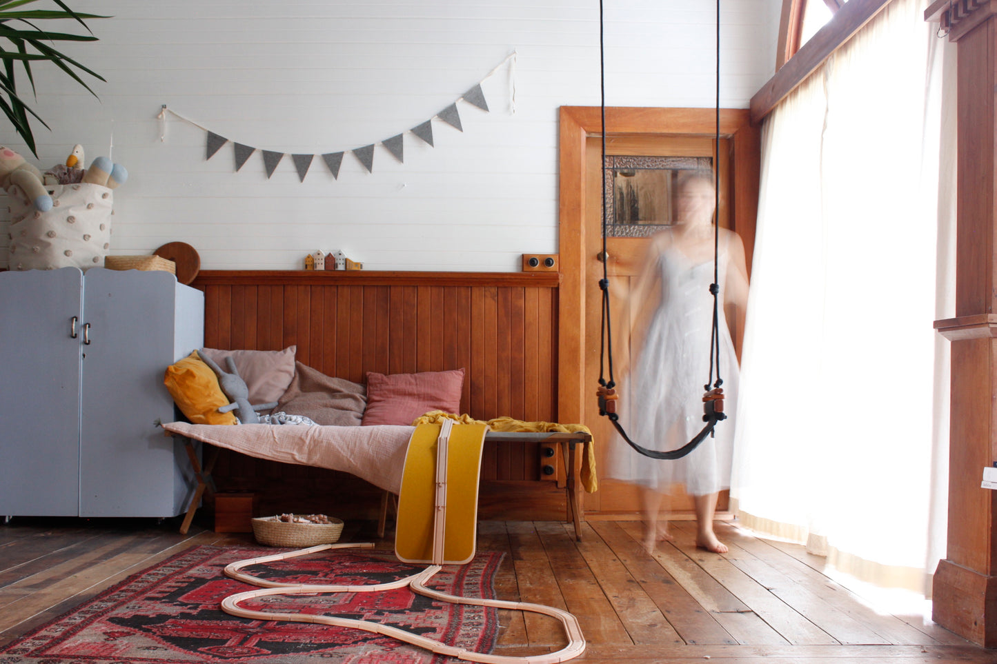 Child Swing - Slate Grey