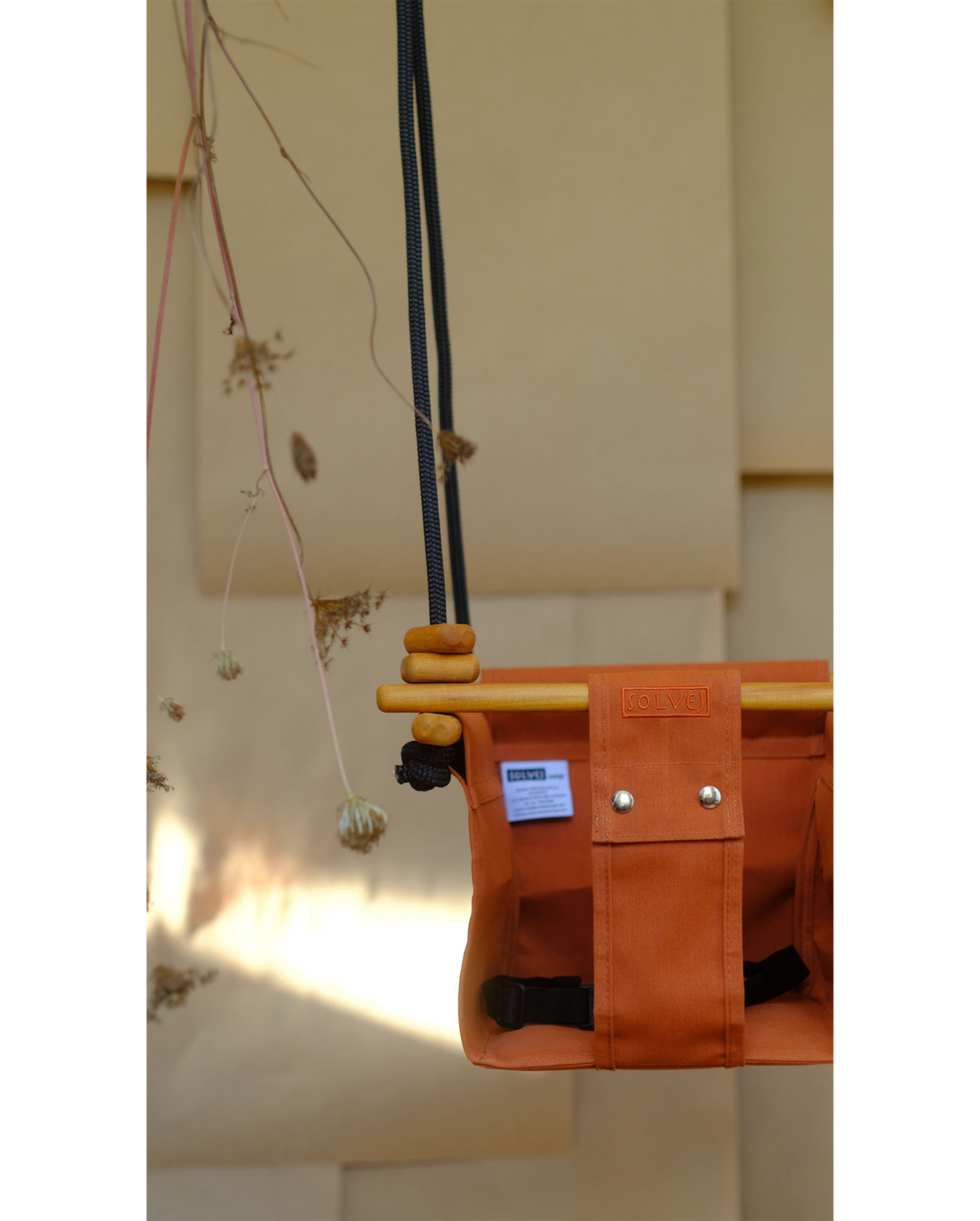 Baby Toddler Swing - Autumn Rust