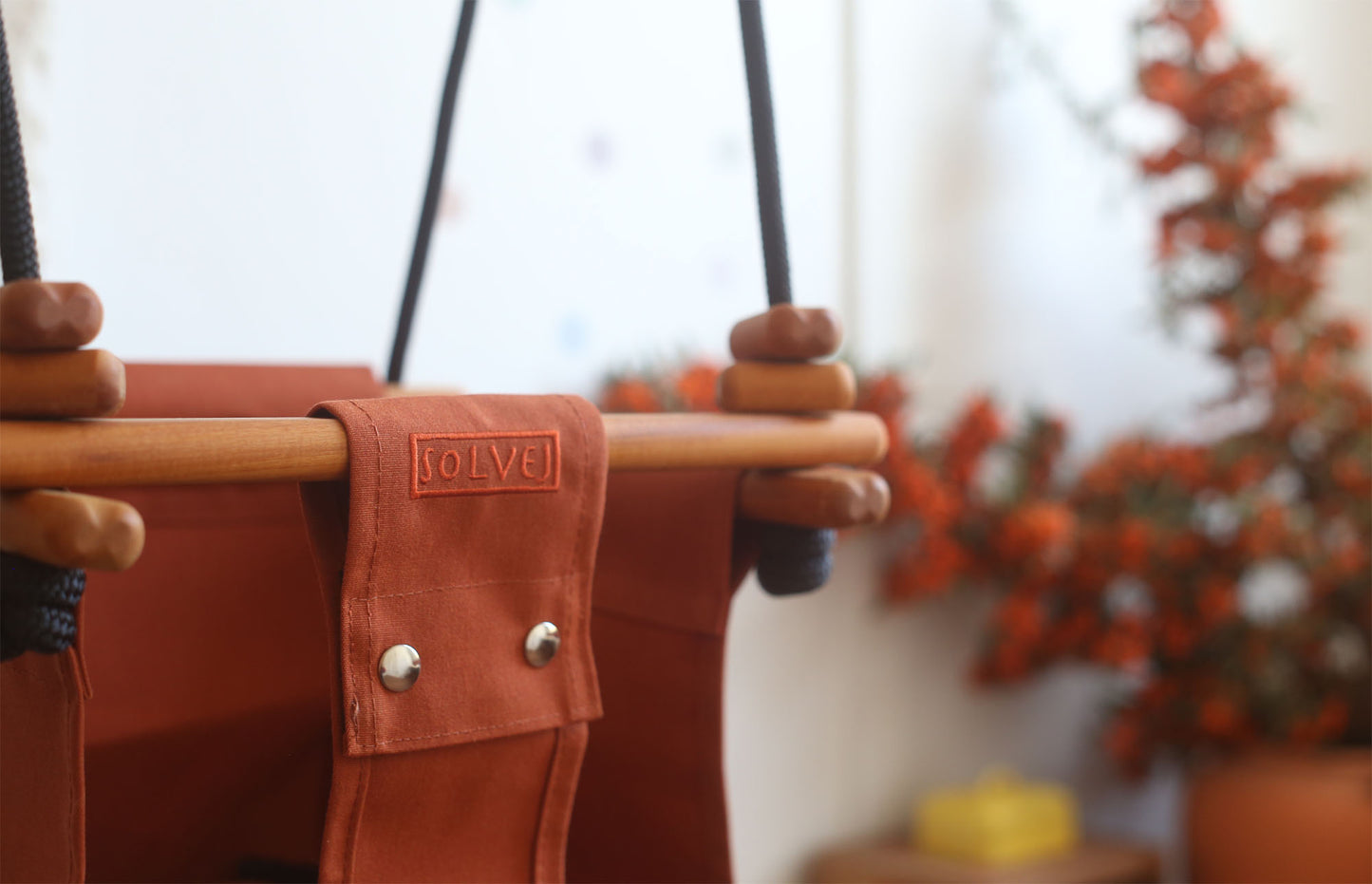 Baby Toddler Swing - Autumn Rust