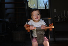 Load image into Gallery viewer, kids sensory swing, natural baby swing outdoors
